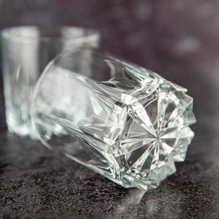 Стаканы для виски набор 6шт 300мл стекло КАРАТ (8)