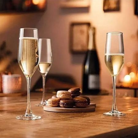 Бокалы для шампанского набор 6шт 160мл стекло СЕЛЕСТ L5829/0 (4)