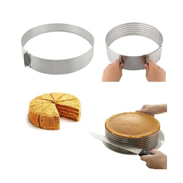 Форма для слоеных блюд разъемная 24-30см нерж.сталь (12)