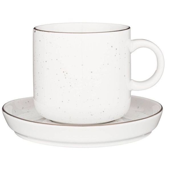 Чайный набор 2пр фарфор PLATINUM на 1 персону 330мл (24)