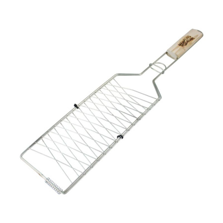 Решетка для барбекю РЫБА 620*280*120мм нерж.сталь 2К-РБ020/S035 (50)