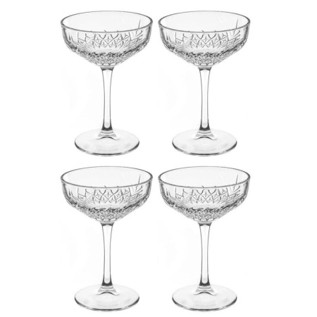 Бокалы для шампанского набор 4шт 255мл стекло ТАЙМЛЕСС (6)