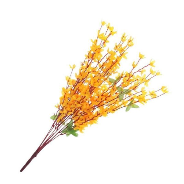 Цветы искусственные желтые 58см (360)