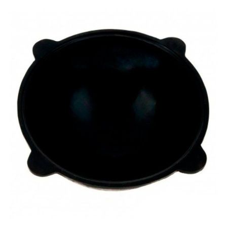 Казан уличный 22л 50см чугун с крышкой круглое дно