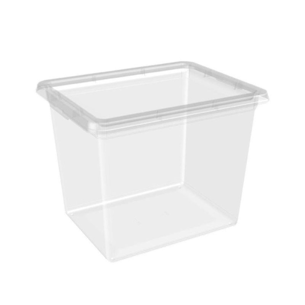 Ящик для хранения 31л 420*340*330мм пластик Palm прозрачный (6) 221300701/00