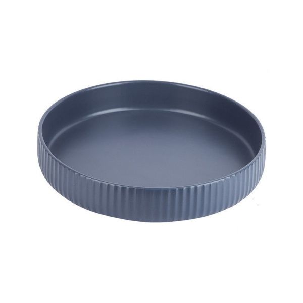 Блюдо 24,5*4,5см фарфор Scandi. Arctic Night круглое (12)