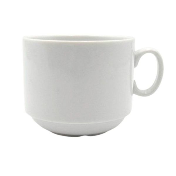 Чашка чайная 280мл фарфор БЕЛЬЕ Капучино (24)
