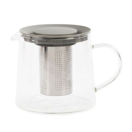 Чайник заварочный 600мл стекло AMPLE с фильтром (6) ВЫВОД