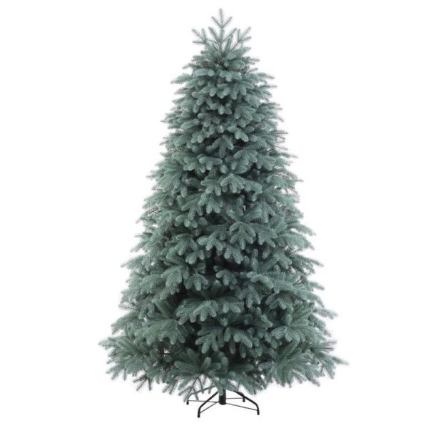 Елка искусственная 215см Магдалена Голубая с литыми ветками РЕ МГ-215 (1)