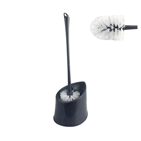 Ершик туалетный пластик/нейлон Stone темный камень (6)