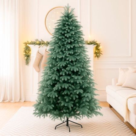 Елка искусственная 150см Магдалена Голубая с литыми ветками РЕ МГ-150 (1)