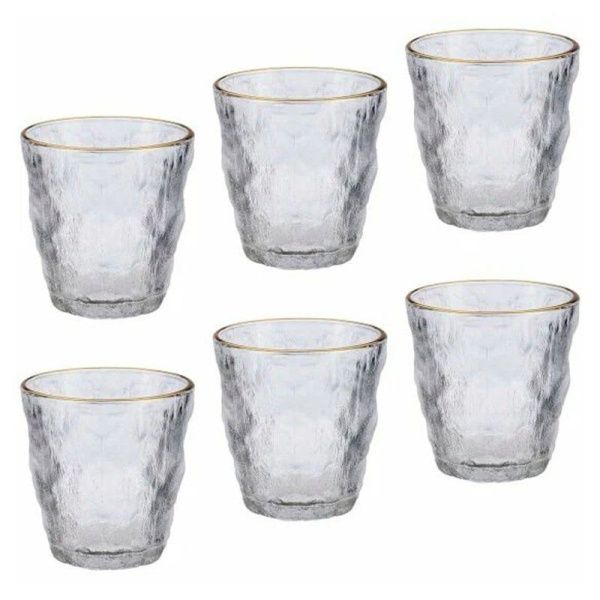 Стаканы набор 6шт 260мл стекло DSKB047-1R (8)