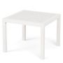 Стол пластик Ротанг-плюс 94*94*74см белый (1)
