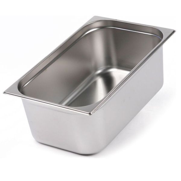 Гастроемкость 0,8мм нерж. сталь 1/1*8"  530*325*200мм без крышки 811-8 (5/6)