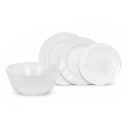 Столовый набор 19пр стеклокерамика ДИРЕКТОР БЕЛЫЙ EVERY DAY