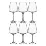 Бокалы для вина набор 6шт 570мл стекло НАОМИ/КОВАС 91L/1SC69/0/00000/570-662 (4/8)