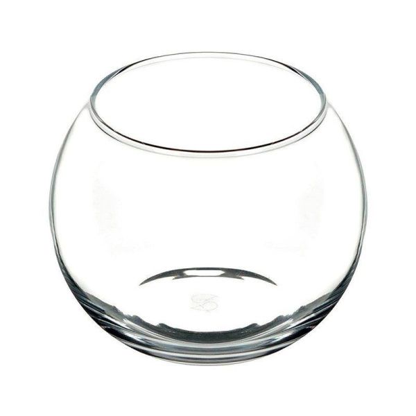 Ваза для цветов 830мл 10,3см стекло ФЛОРА Шар (12)