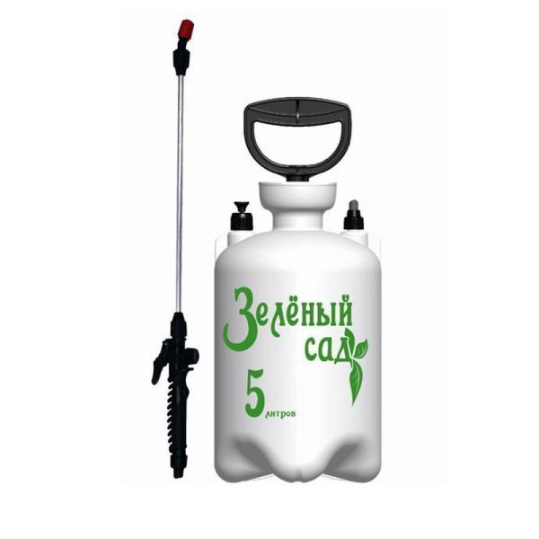 Опрыскиватель 5л пневматический с нетелескоп.брандспойтом ЗЕЛЕНЫЙ САД (6) 330900-00