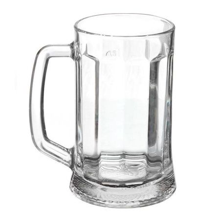 Кружка пивная 500мл стекло ЛАДЬЯ 04с1144 (8)