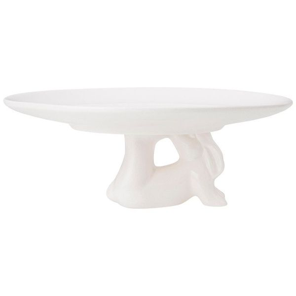 Ваза 16*6см фарфор SUNDAY на ножке (24)