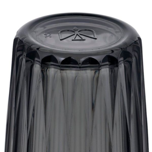 Стакан 280мл стекло МИСТЕРИЯ ГРАФИТ высокий (24)