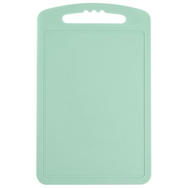 Доска разделочная 18*28см пластик средняя мятная С52МЯТН (27)