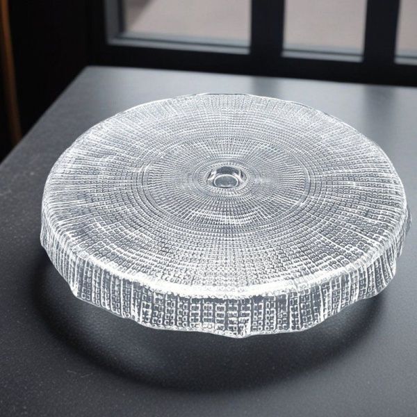 Тортовница 26,5*8,5см стекло IVV Diamante на ножке (12)