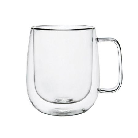 Кружка 450мл стекло с двойными стенками LCWB5713 (80)