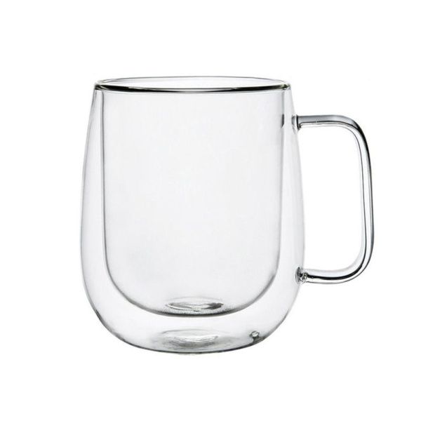 Кружка 450мл стекло с двойными стенками LCWB5713 (80)