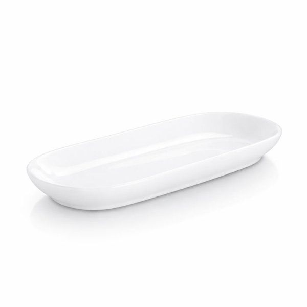 Блюдо 14*7,5см фарфор прямоугольное WL-992401/A (12/96)