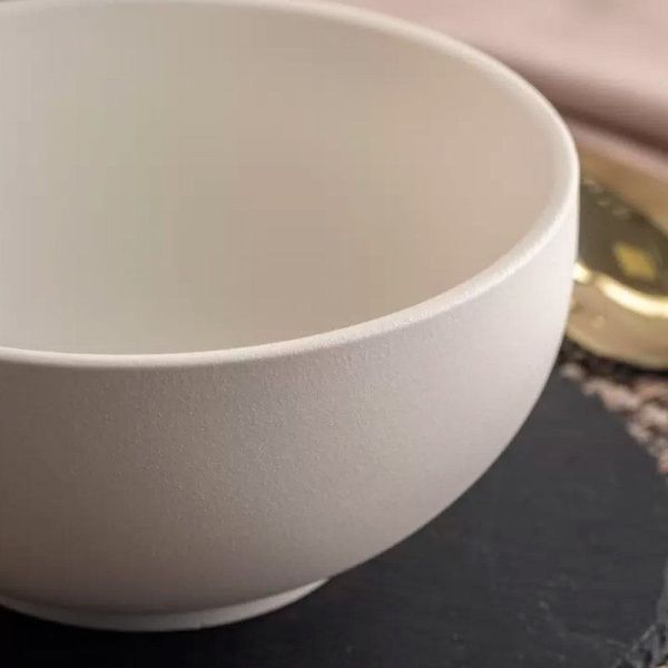 Салатник 500мл 15см фарфор ROCK WHITE DM8013 (6)