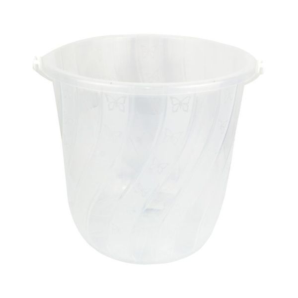 Ведро 18л пластик прозрачное Бр.1.37 (20)