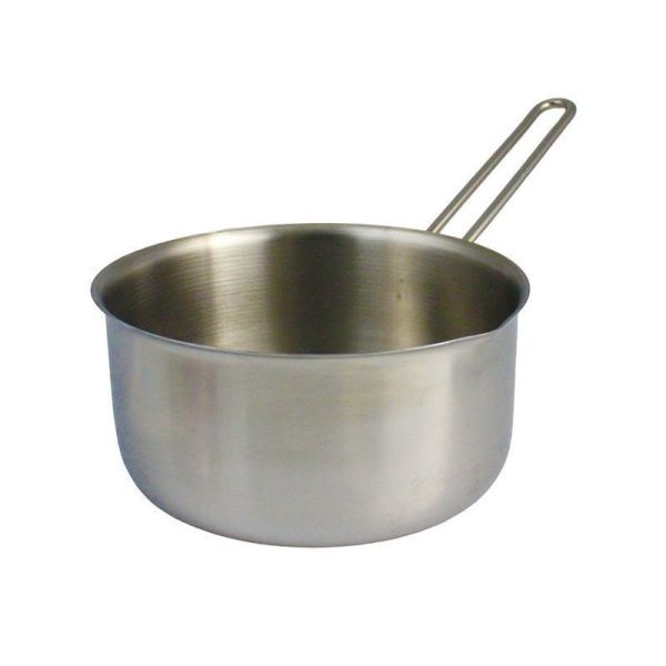 Ковш 1л нерж.сталь Hira без крышки 14см (50)