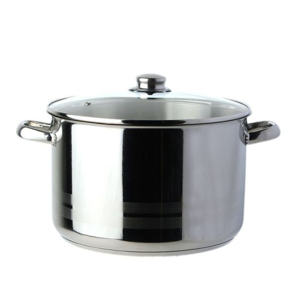 Кастрюля 11л нерж.сталь Arian Lion стекл.крышка 28*18см 4TTCKK1128008 (8)