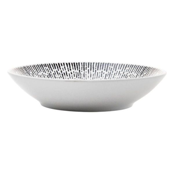 Тарелка глубокая 790мл 20см керамика MILA RIPSY 200 253-27012 (72)