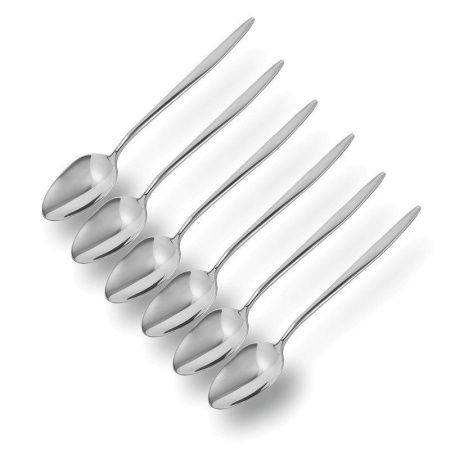 Ложки столовые набор 6шт 21*4см нерж.сталь ИМПЕРИЯ (вес 1шт 61г) A661/JC-15681 (100)