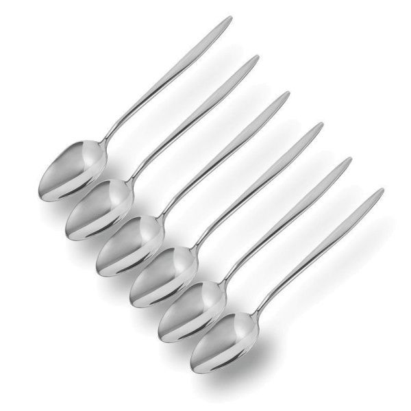 Ложки столовые набор 6шт 21*4см нерж.сталь ИМПЕРИЯ (вес 1шт 61г) A661/JC-15681 (100)