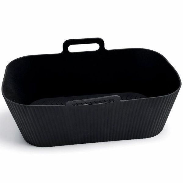 Форма для выпечки 21*18*7см силикон подходит для аэрогриля, 2 цвета ST-4416 (150)