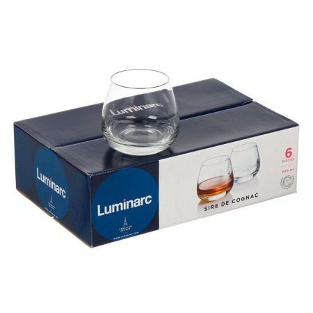 Стаканы набор 6шт 300мл стекло СИР ДЕ КОНЬЯК низкие (4)