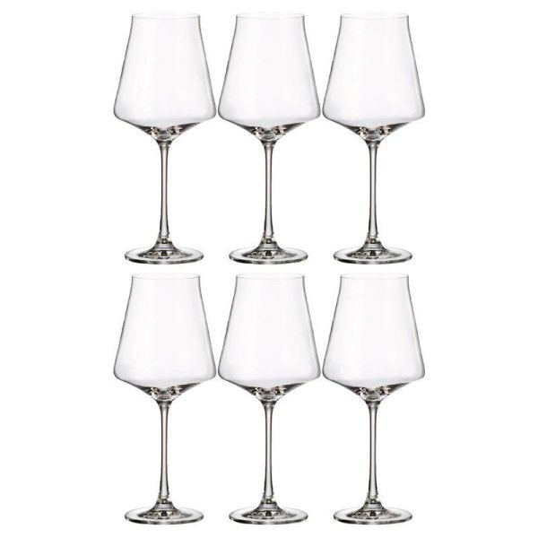 Бокалы для красного вина набор 6шт 600мл стекло СЕТТИЯ 91L/1SJ59/0/00000/600-664