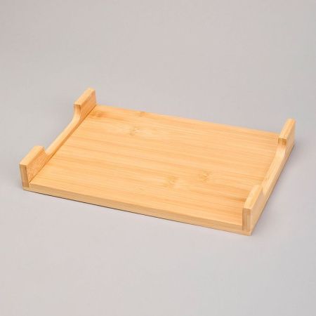 Набор сервировочный 4пр фарфор NATIVE на дер.подставке (8)