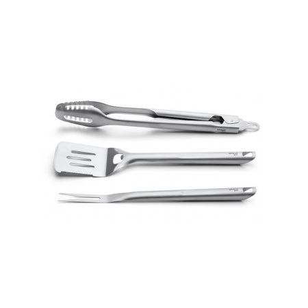 Набор для барбекю 3пр (вилка, лопатка, щипцы) нерж.сталь Grillo GRI-003 (6)