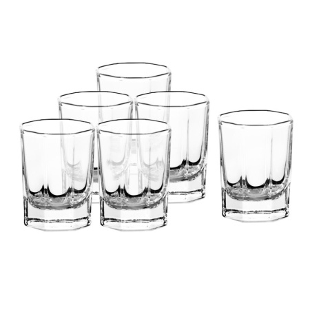 Стопки для ликера набор 6шт 60мл стекло КОШЕМ (12)