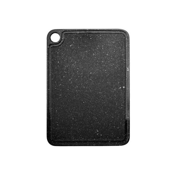 Доска разделочная 27*19см пластик SILVER MINERAL черная (10) Р2194ЧС