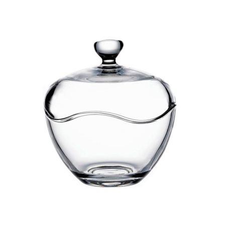 Сахарница с крышкой 400мл d131мм стекло ТОСКАНА (12)