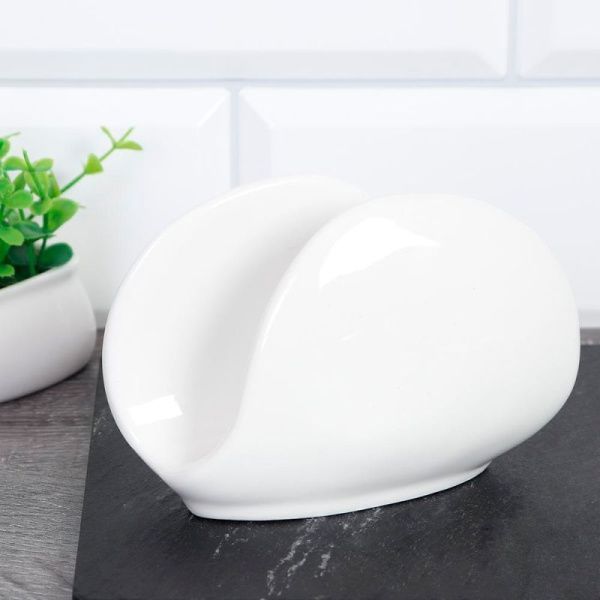 Салфетница 12*4,5*7см фарфор Классика GA5-NK (72)