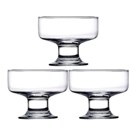 Креманки набор 3шт D10,5см H8,9см стекло АЙСВИЛЬ (8)