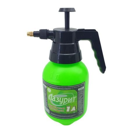Опрыскиватель пневматический 1л пластик Лазурит (14)