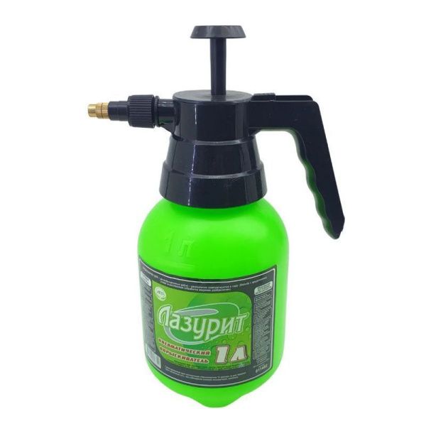 Опрыскиватель пневматический 1л пластик Лазурит (14)