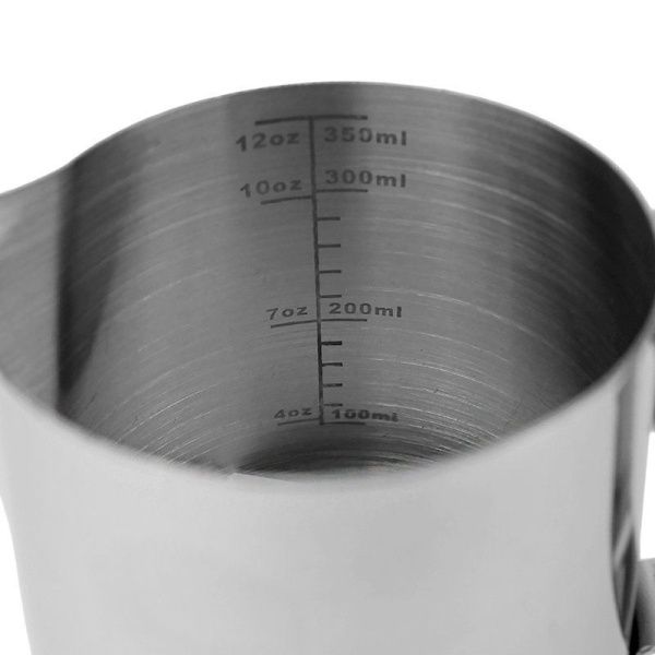 Молочник с крышкой 350мл нерж.сталь (120)